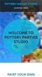 Mobile Screenshot of potterypartiesinthehills.com